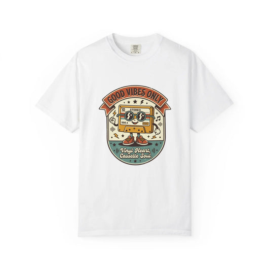 Good Vibes Only Cassette -  Vintage T-Shirt House of Poco Loco