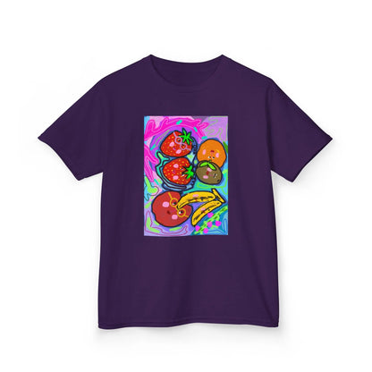 Colorful Doodle Fruit  | Pop Art Kids Tee House of Poco Loco