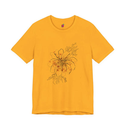 Hibiscus Flower - Pop Art Unisex Tee House of Poco Loco