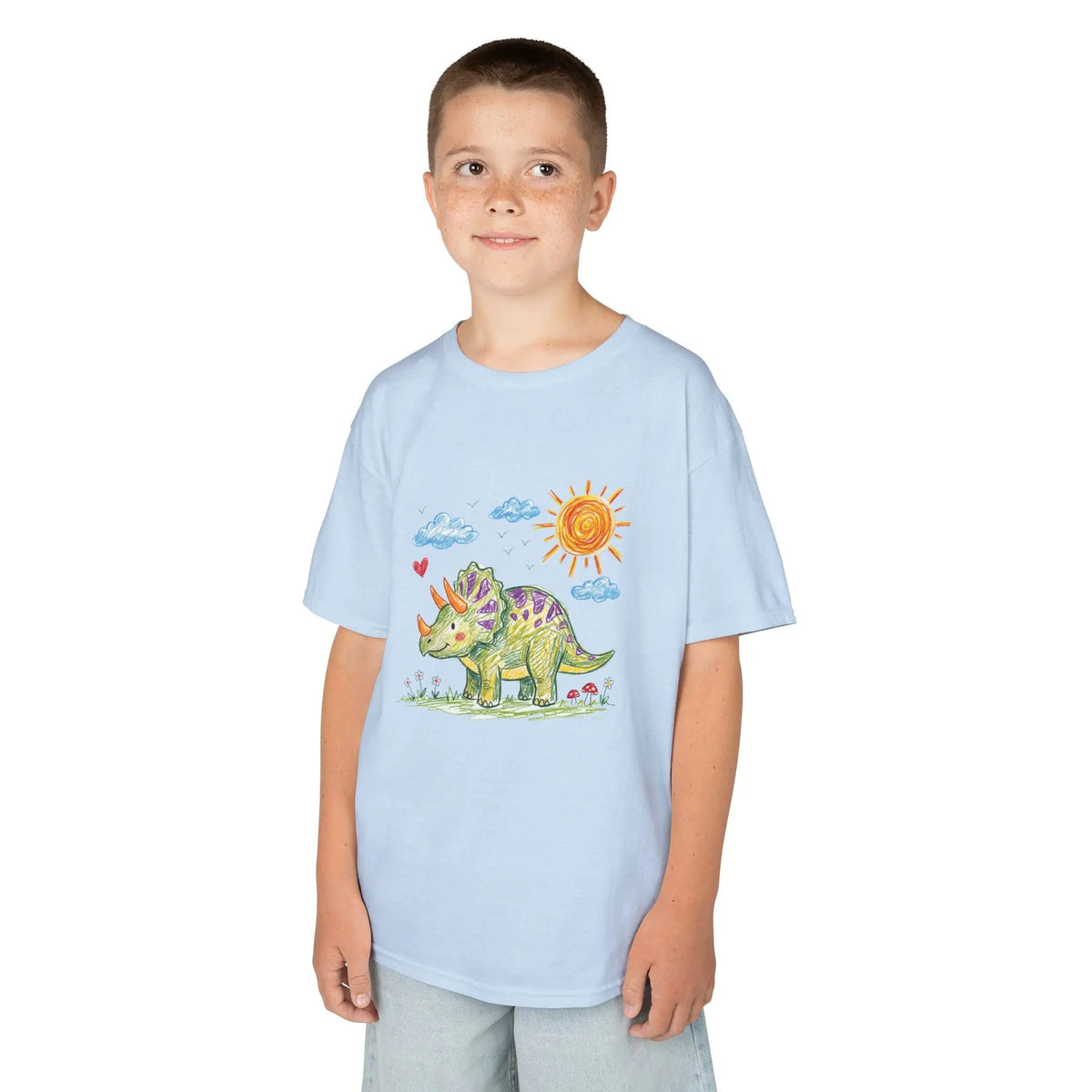 Triceratops Roaming | Pop Art Kids Tee House of Poco Loco