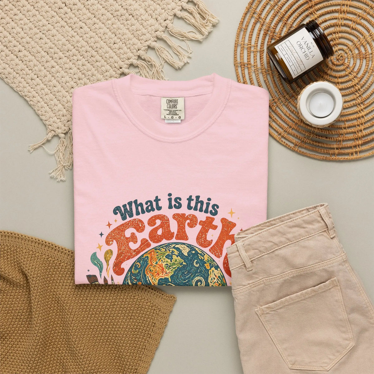 What is Earth without Art -  Vintage T-Shirt House of Poco Loco