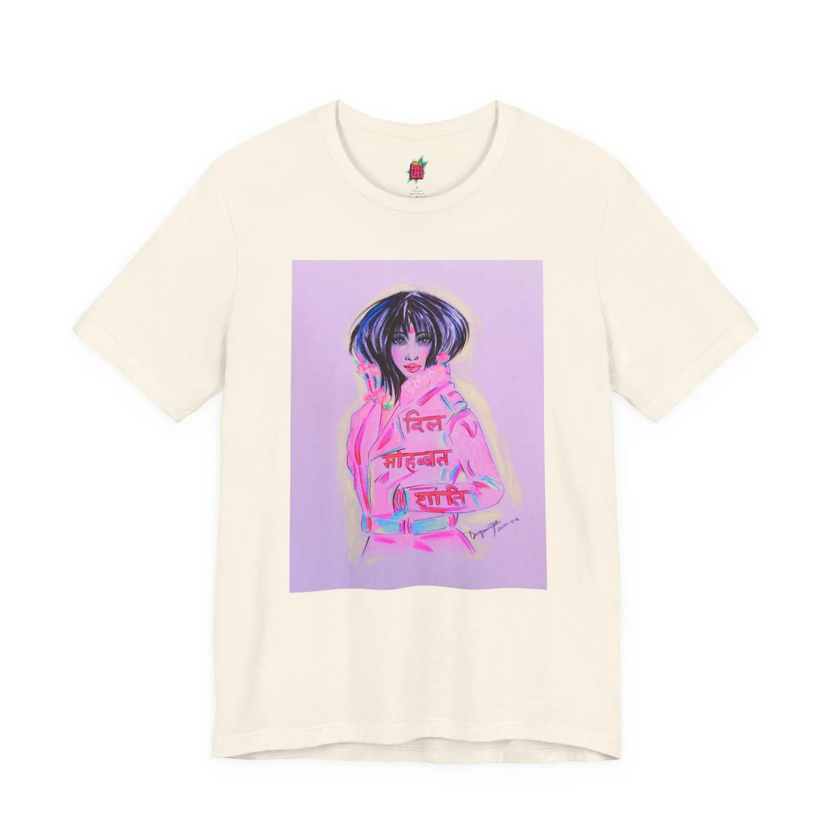 Lady Pink - Pop Art Unisex Tee House of Poco Loco
