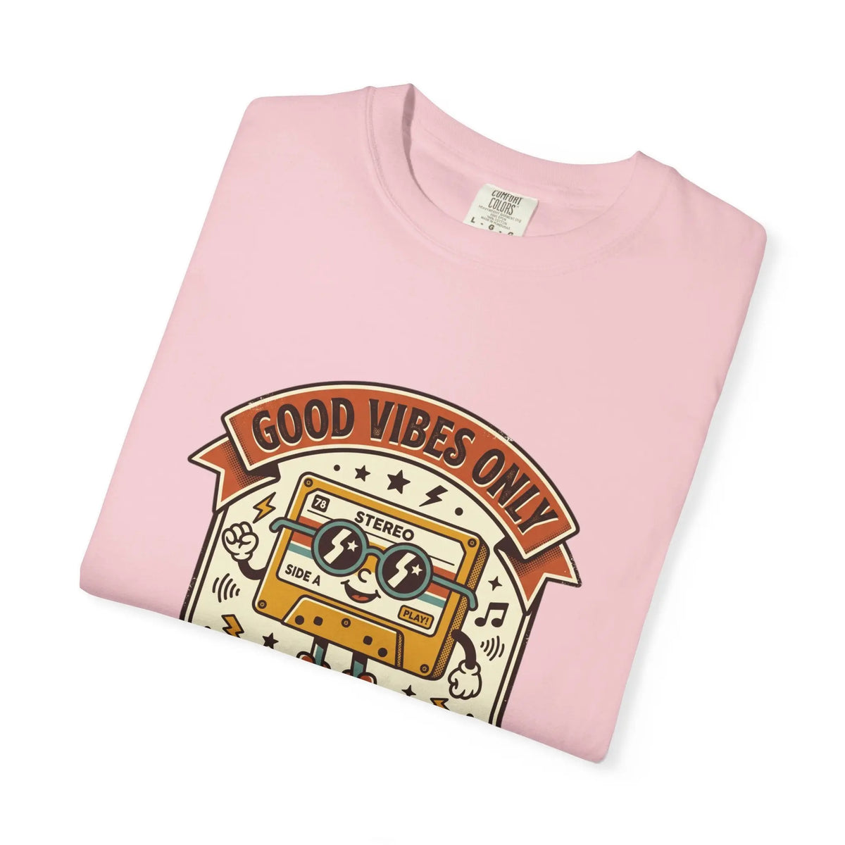 Good Vibes Only Cassette -  Vintage T-Shirt House of Poco Loco