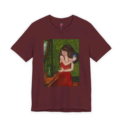 Combing Hair - Pop Art Unisex Tee House of Poco Loco