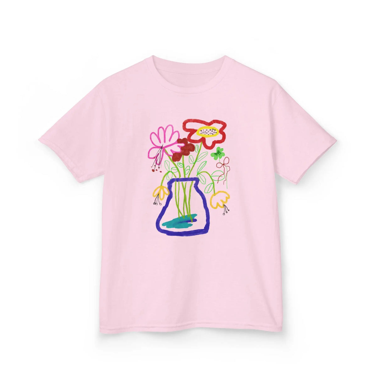 Flower Pot Doodle | Pop Art Kids Tee House of Poco Loco