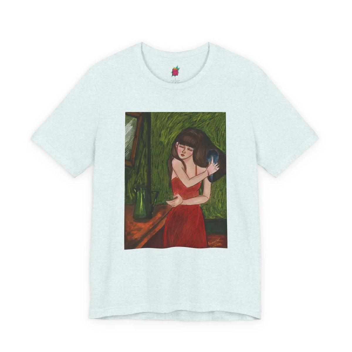 Combing Hair - Pop Art Unisex Tee House of Poco Loco