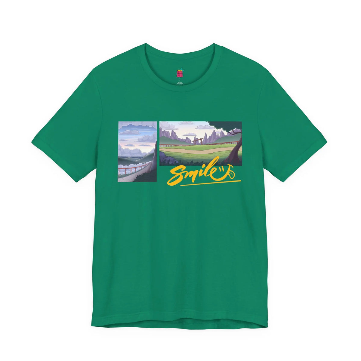 Cloudy Smile - Pop Art Unisex Tee House of Poco Loco