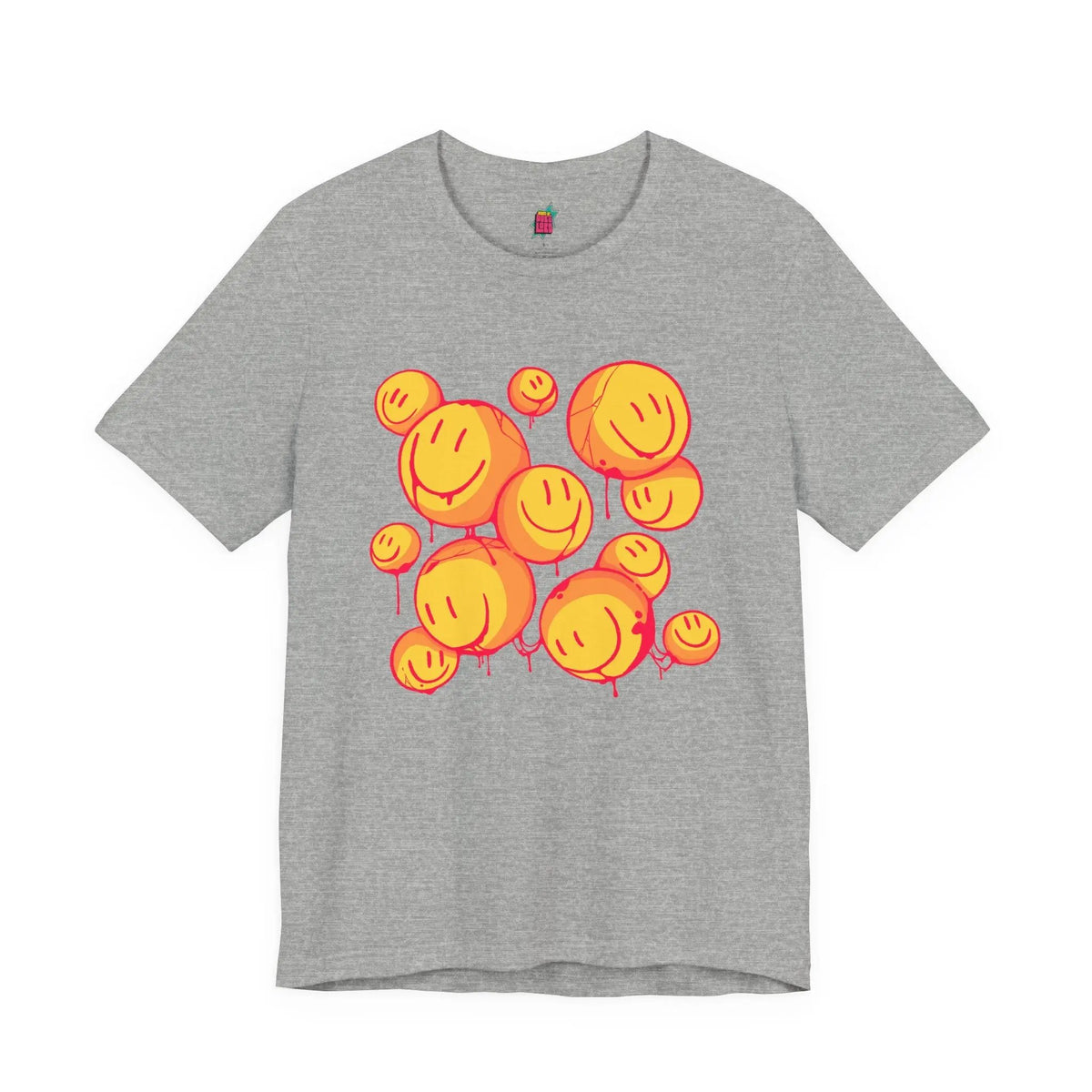 Crazy Smileys - Pop Art T-Shirt Unisex House of Poco Loco