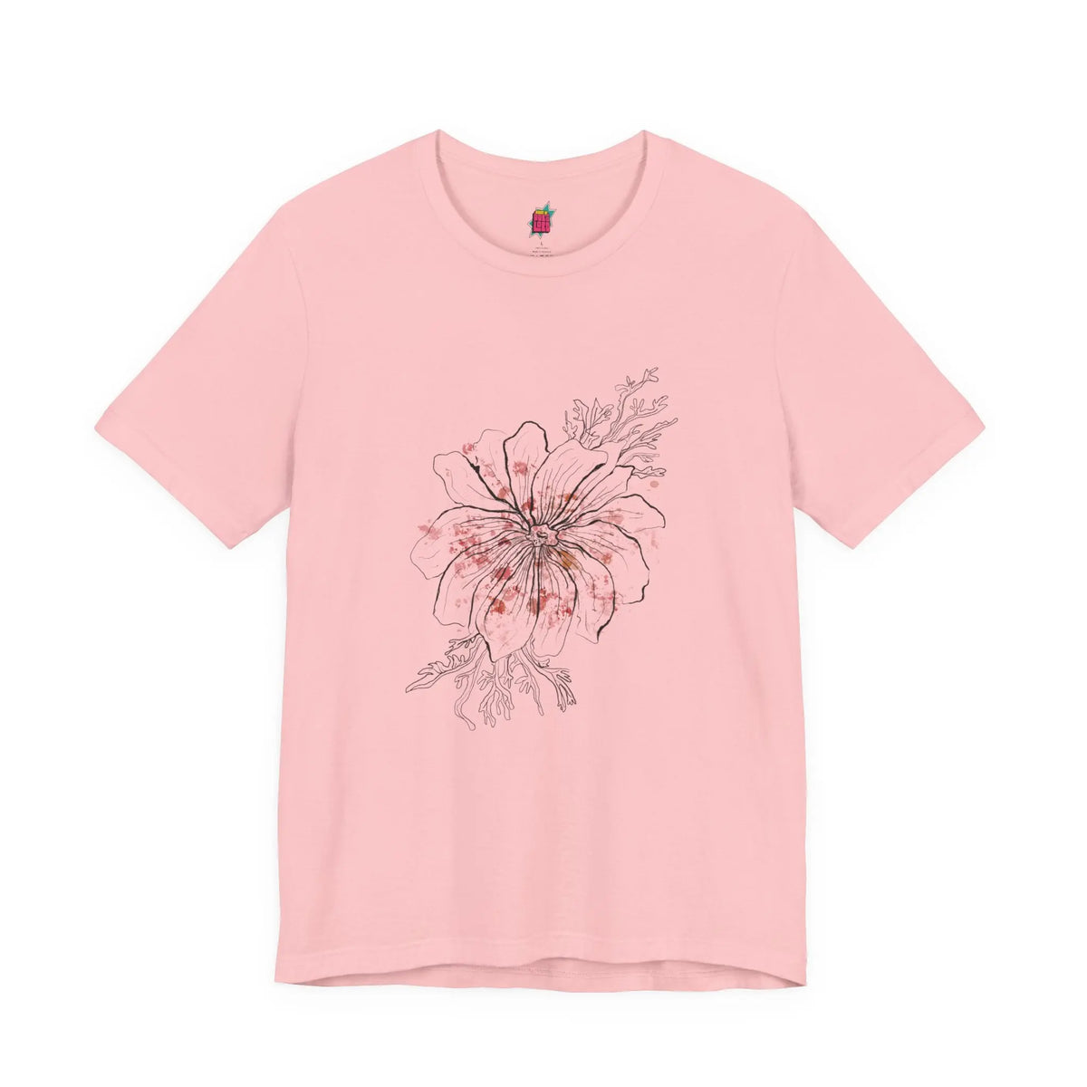 Hibiscus Flower - Pop Art Unisex Tee House of Poco Loco