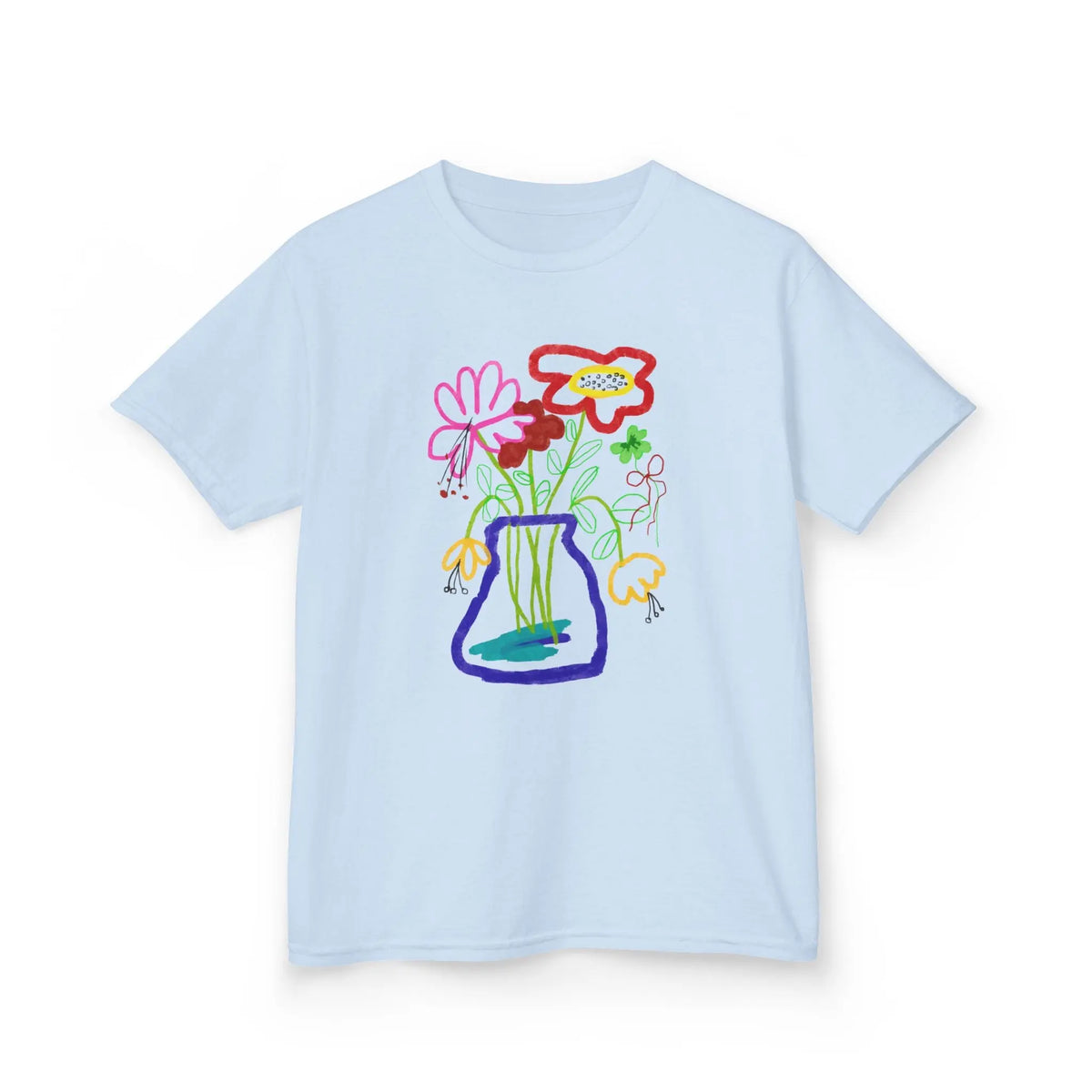 Flower Pot Doodle | Pop Art Kids Tee House of Poco Loco
