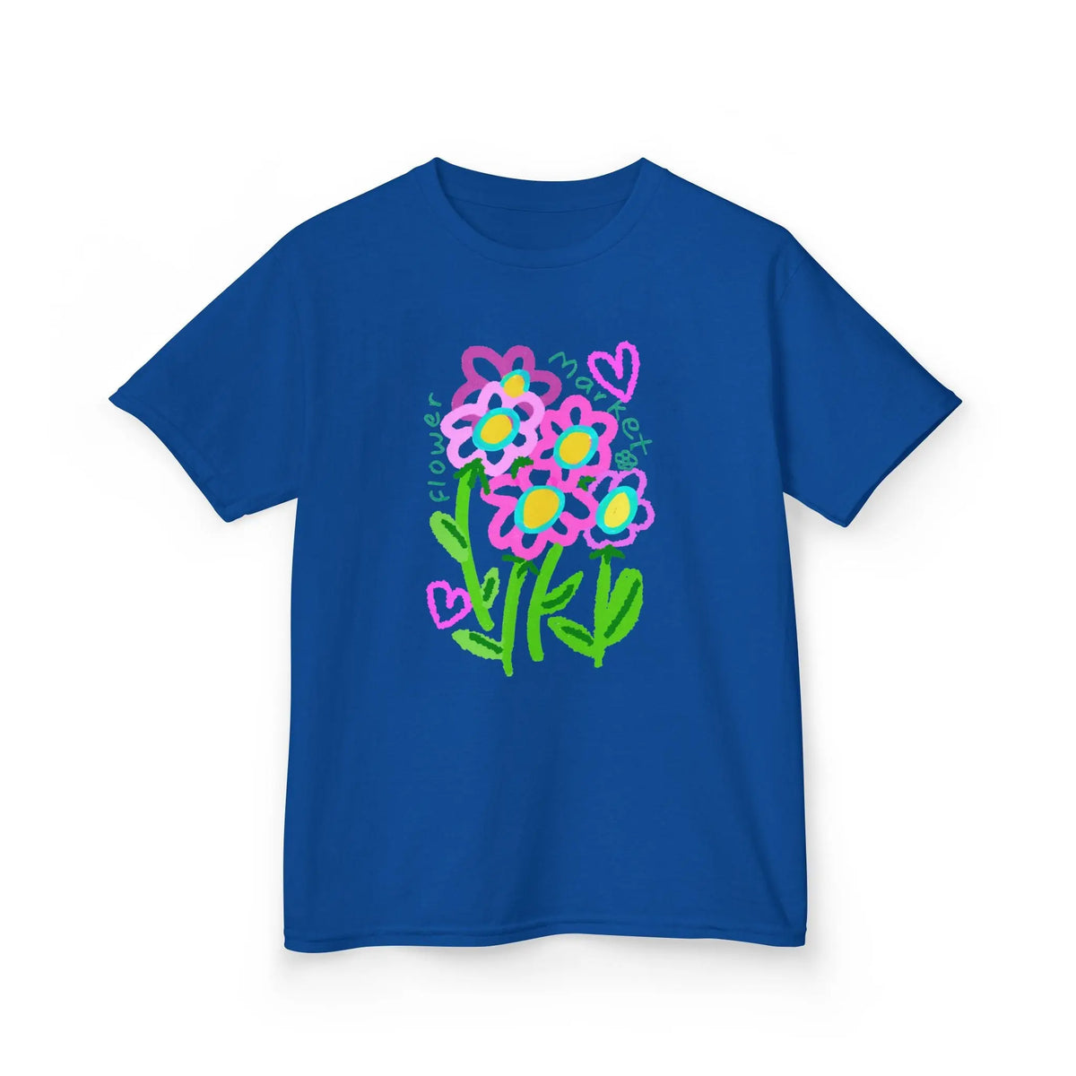 Doodle Floral Bouquet | Pop Art Kids Tee House of Poco Loco