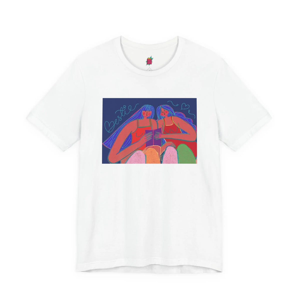 Besties Together - Pop Art Unisex Tee House of Poco Loco