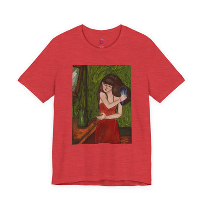 Combing Hair - Pop Art Unisex Tee House of Poco Loco
