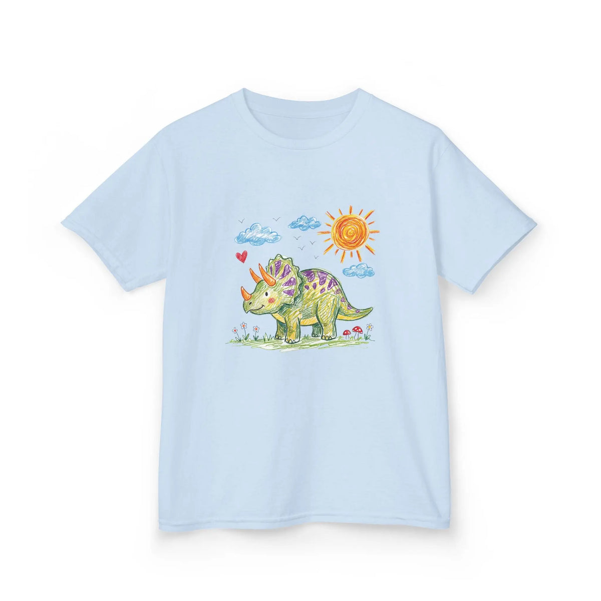 Triceratops Roaming | Pop Art Kids Tee House of Poco Loco