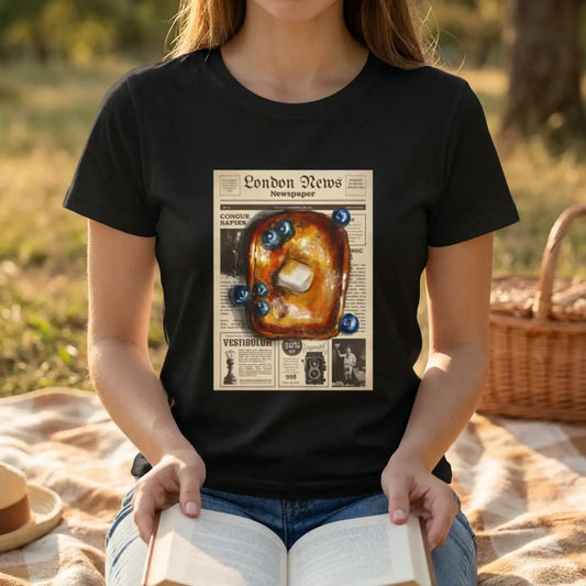 Breakfast Paper - Pop Art T-Shirt Unisex House of Poco Loco