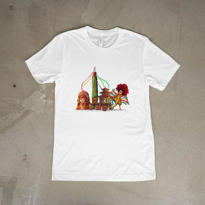 Indra Jatra - Pop Art T-Shirt Unisex House of Poco Loco