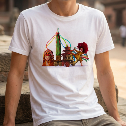 Indra Jatra - Pop Art T-Shirt Unisex House of Poco Loco