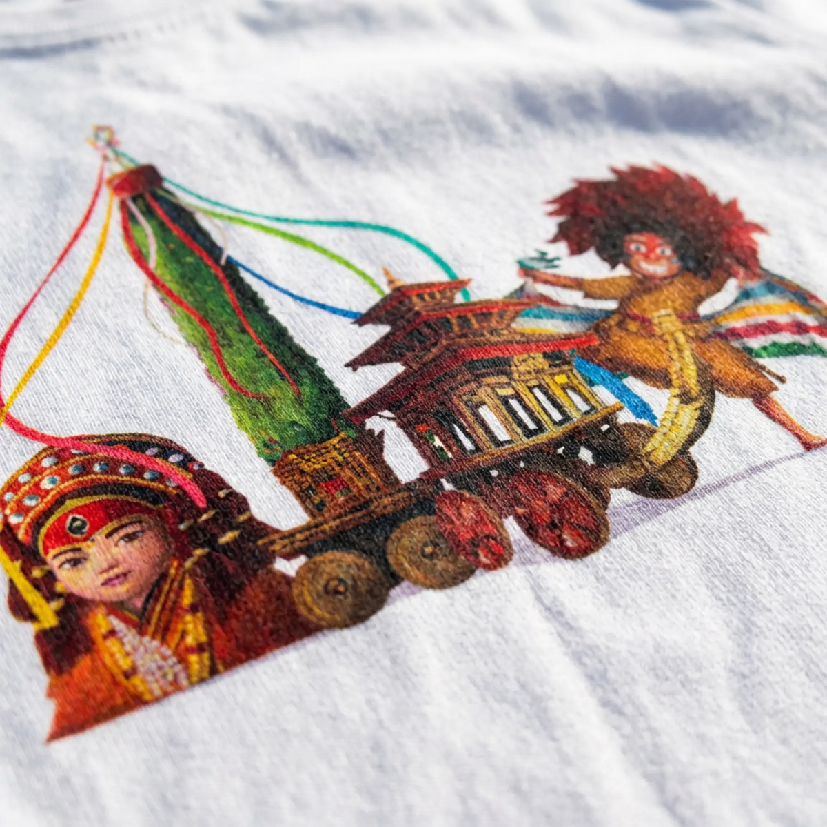 Indra Jatra - Pop Art T-Shirt Unisex House of Poco Loco
